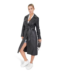 Belle & Bloom Women's Unstoppable Leather Trench