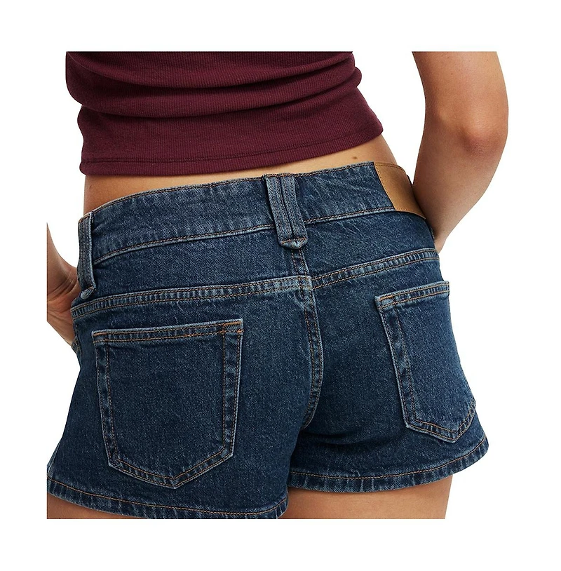 Cotton On Women's Micro Low Denim Short