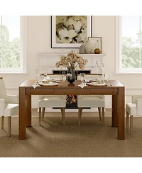 Andrea Solid Wood Dining Table