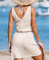 Cupshe Women's Summer Oasis Cover-Up Beach Dress