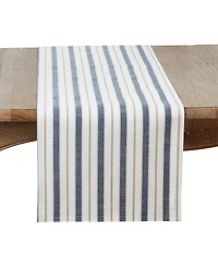 Saro Lifestyle Modern Striped Table Runner