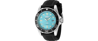 Invicta Men's 48213 Pro Diver Quartz 3 Hand Blue Dial Watch