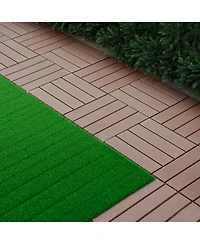 Streamdale Plastic Interlocking Deck Tiles, 44 Pack