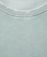 Mango Women's Overdyed Terry Cotton Nightgown