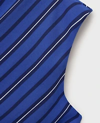 Mango Women's Combined Striped Blouse