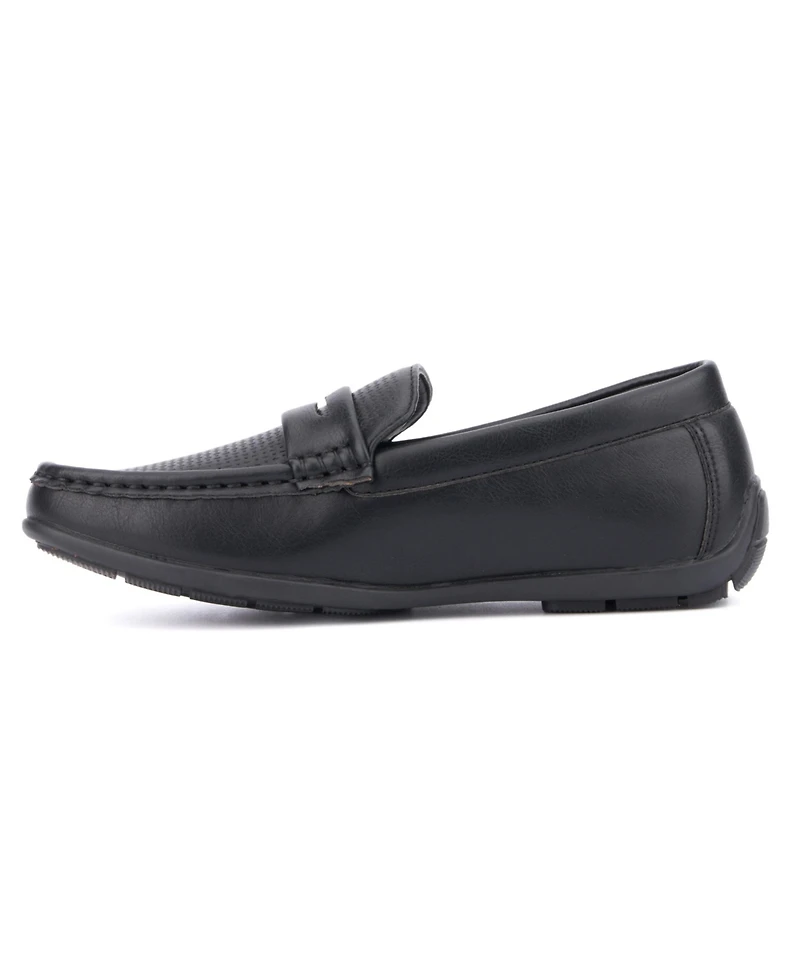 Xray Boys Youth Errol Textured Loafer Dress Shoe