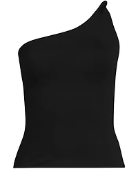 Lands' End Women's Slender One Shoulder Top