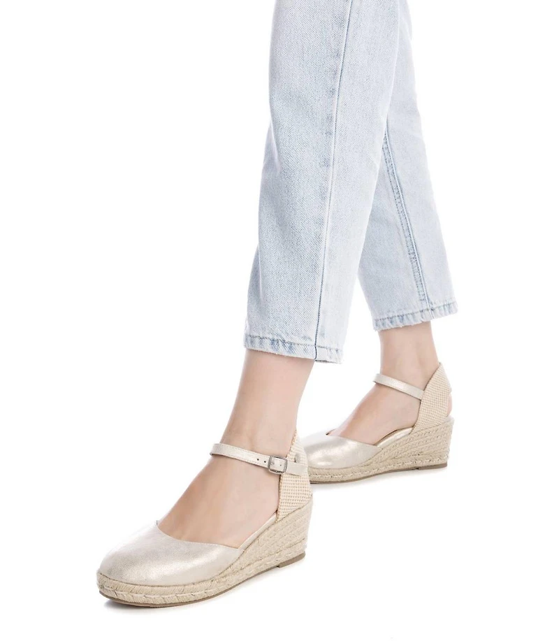 Women's Jute Wrapped Wedge Espadrilles Refresh By Xti
