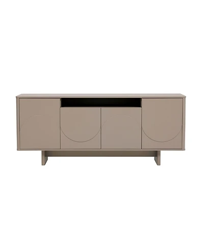 Manhattan Comfort Ella 70.9" Modern 9-Shelf Sideboard