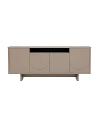 Manhattan Comfort Ella 70.9" Modern 9-Shelf Sideboard
