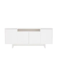 Manhattan Comfort Ella 70.9" Modern 9-Shelf Sideboard