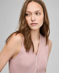 And Now This Women's Ribbed Sweater Vest, Exclusively at Macy's