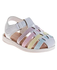 Laura Ashley Toddler Girls Flowers Open Design Sandals