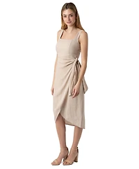 Sam Edelman Women's Side-Tie Midi Dress