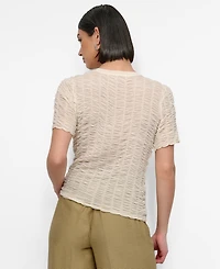 Dkny Women's Textured Top