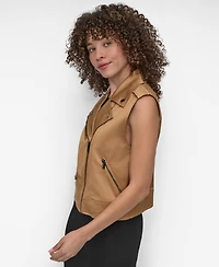 Dkny Women's Moto Vest
