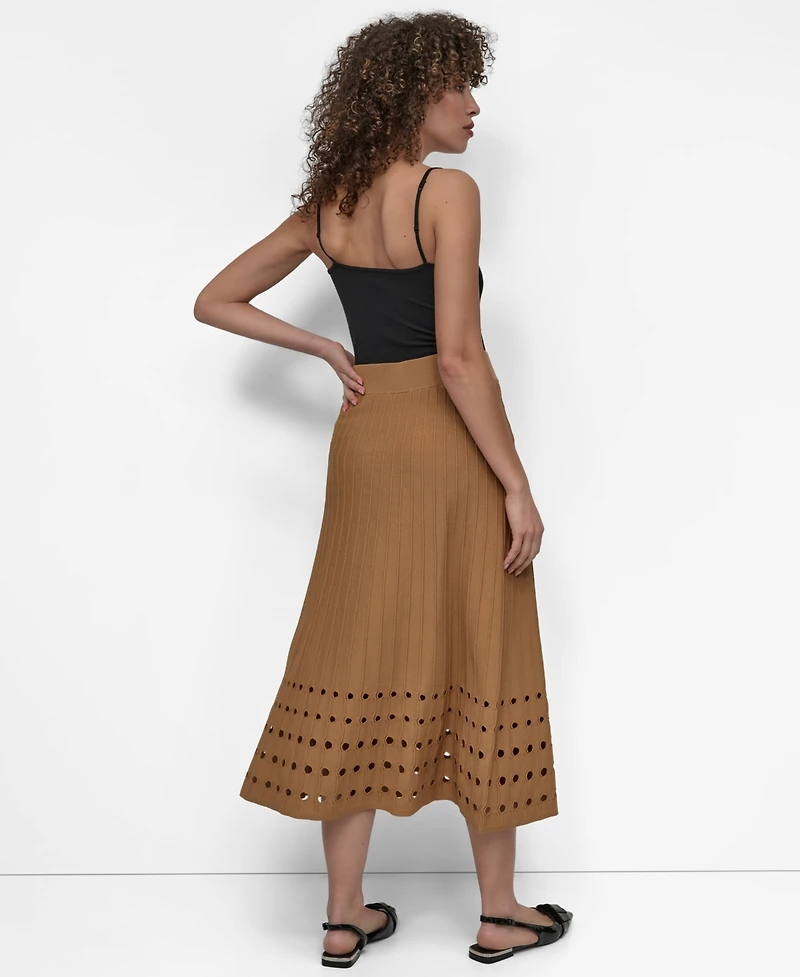 Dkny Women's Crepe Sweater Skirt