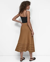Dkny Women's Crepe Sweater Skirt