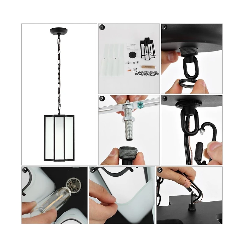 Hyla 8" Outdoor Pendant