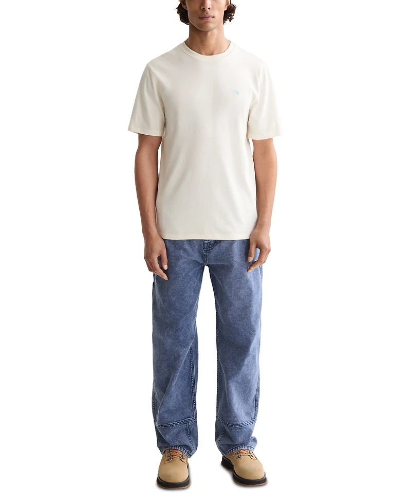 Scotch & Soda Men's Core Short Sleeve Logo Crewneck T-Shirt