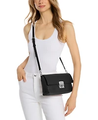 Michael Kors Addie Small Leather Convertible Pouchette Crossbody