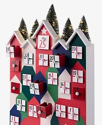 Holiday Lane Heritage Colorful Pine Tree Advent Calendar, Macy's Exclusive