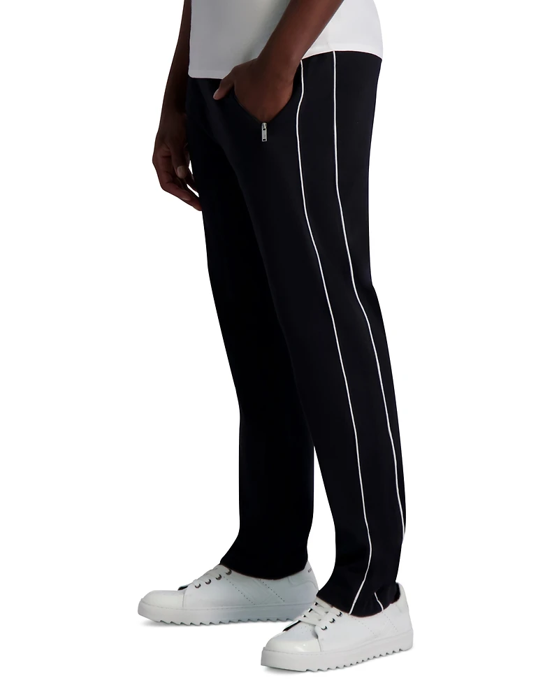 Karl Lagerfeld Paris Men's Side Trim Performance Pants