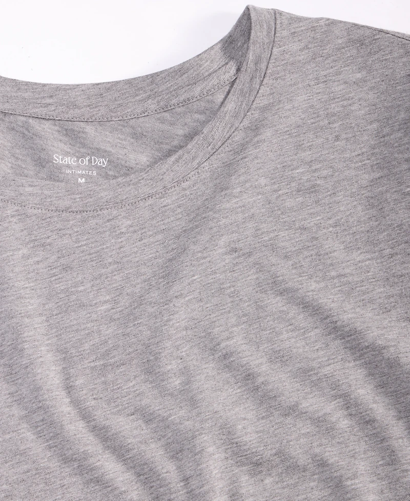 State of Day Women's Cotton Blend Short-Sleeve Sleep Tee Xs-3X