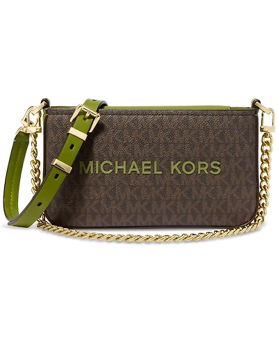 Michael Michael Kors Bryant Small Double Zip Chain Camera Crossbody