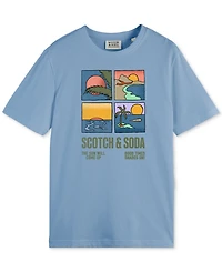 Scotch & Soda Men's Regular-Fit Graphic T-Shirt