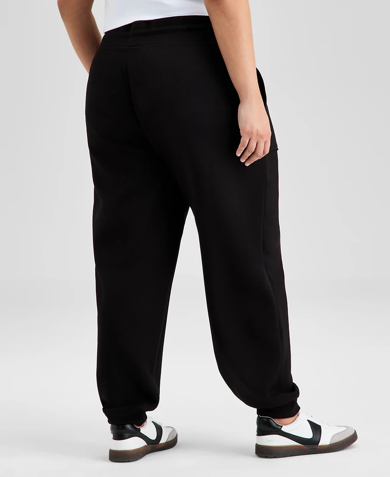And Now This Trendy Plus Scuba-Knit Jogger Pants, Exclusively at Macy's