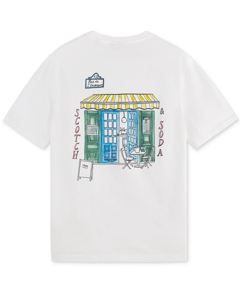Scotch & Soda Men's Regular-Fit Graphic T-Shirt
