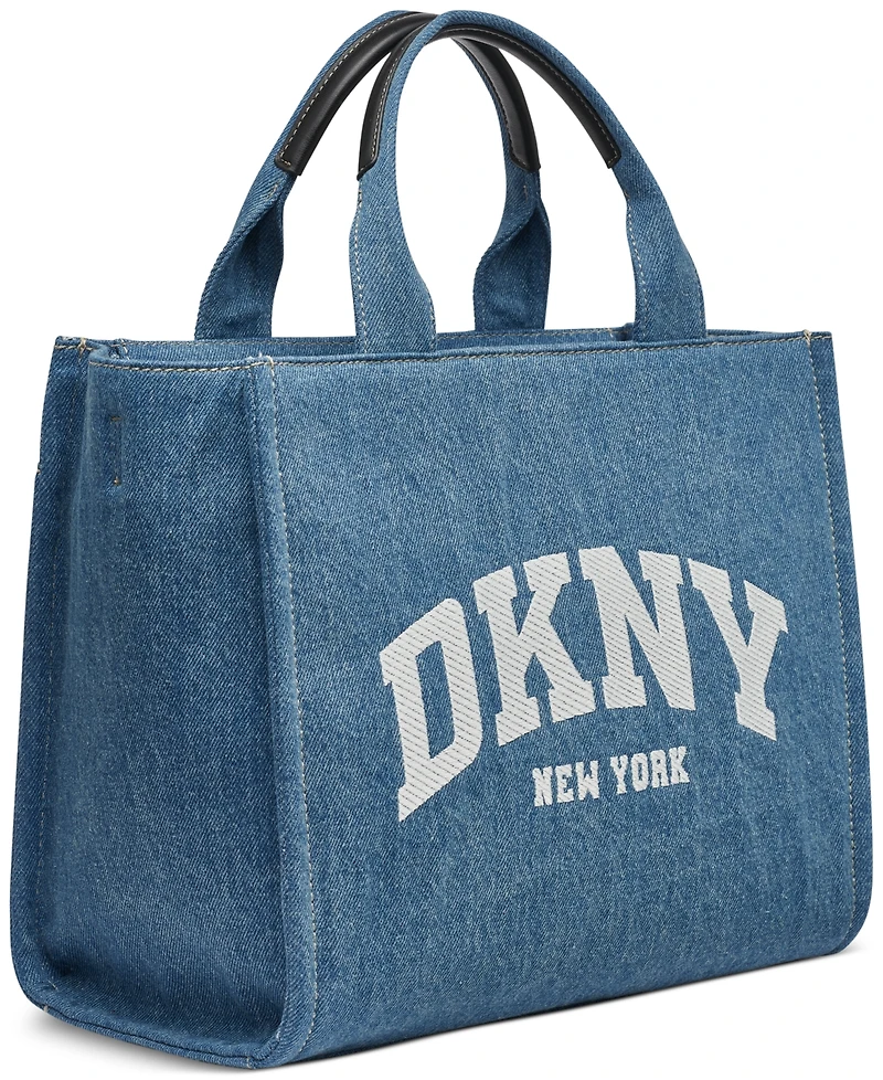 Dkny Hadlee Medium Cotton Logo Tote