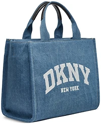 Dkny Hadlee Medium Cotton Logo Tote