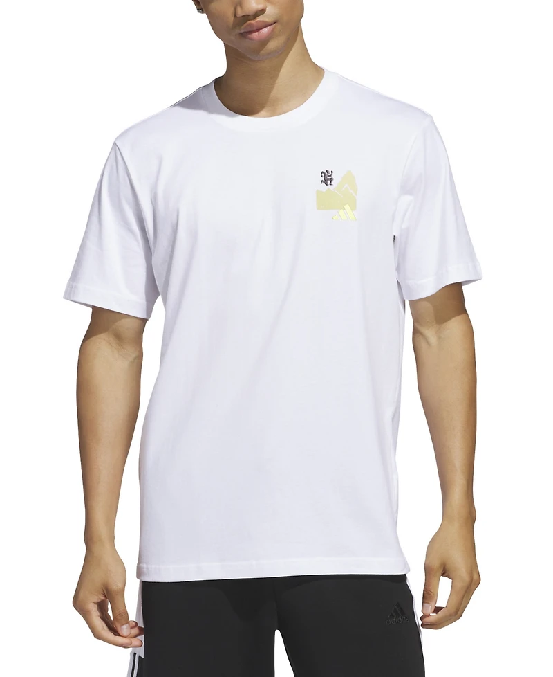 adidas Men's Jetset Camper Regular-Fit Graphic T-Shirt