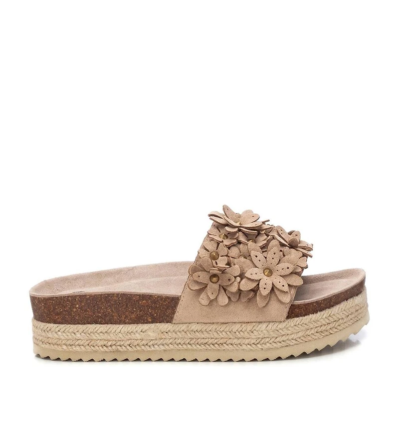 Women's Jute Wrapped Platform Sandals Refresh By Xti