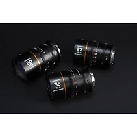 Venus Laowa Nanomorph 27mm T2.8 1.5x S35 Anamorphic Lens for Canon Rf, Amber Flare