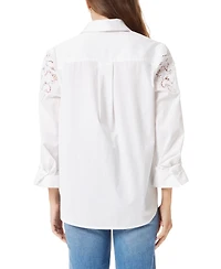 Sam Edelman Women's Dorey Oversized Button Down Shirt