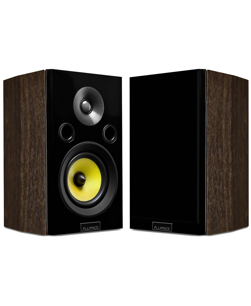 Fluance Signature HiFi Compact Surround Sound Home Theater 5.1 Channel Speaker System including 2-Way Bookshelf, Center Channel, Rear Surround Speaker