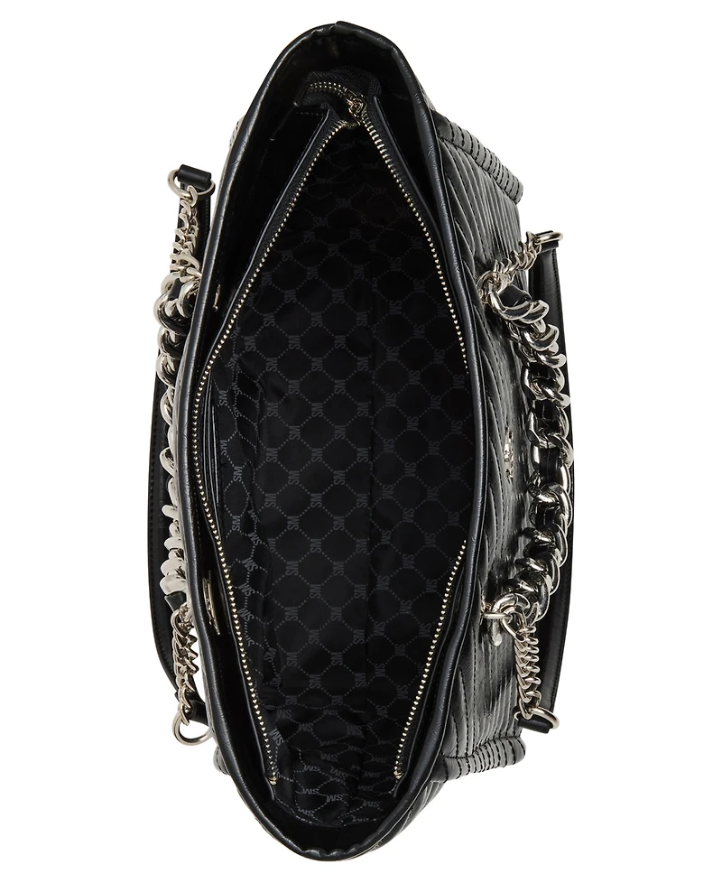 Steve Madden Bkattt-h Large Tote Bag with Pouch
