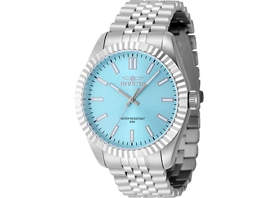 Invicta Men's 48906 Specialty Quartz 3 Hand Tiffany Blue Dial Watch