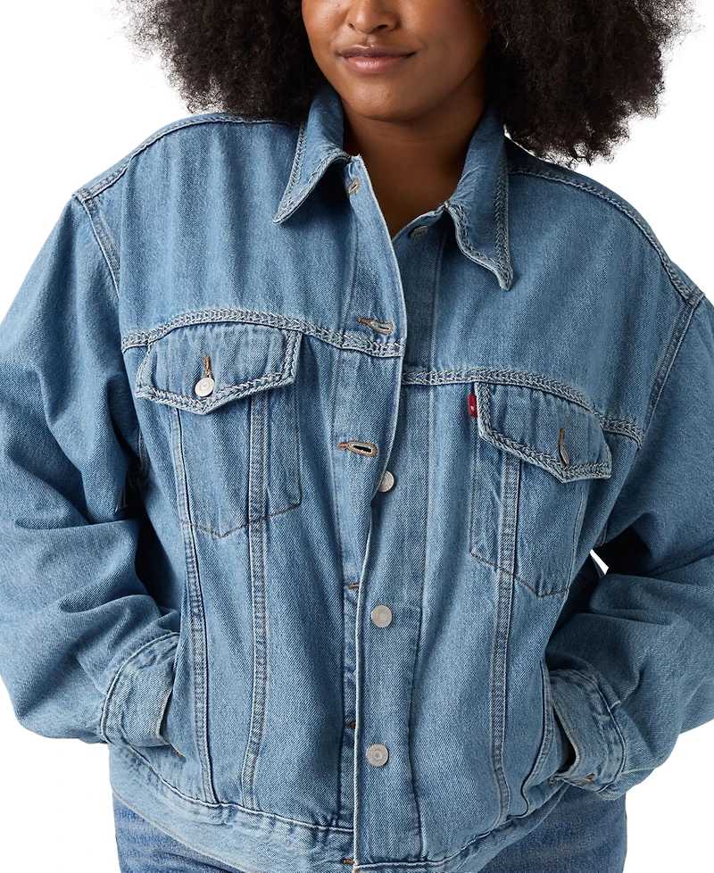 Levi's Plus '90s Cotton Denim Trucker Jacket