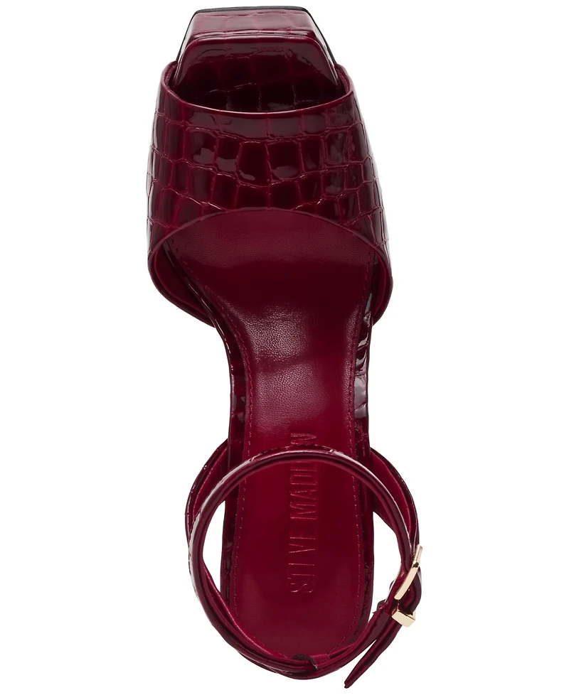 Steve Madden Women's Sass Two-Piece Platform High-Heel Dress Sandals