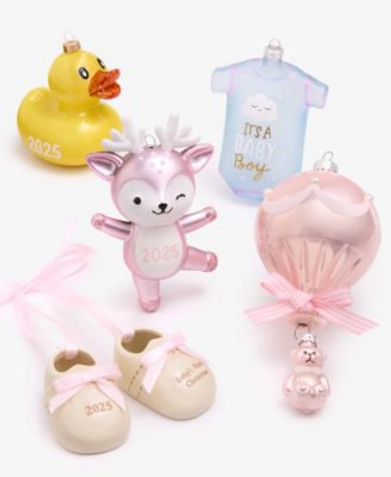 Holiday Lane Babys First Ornament Collection Created For Macys