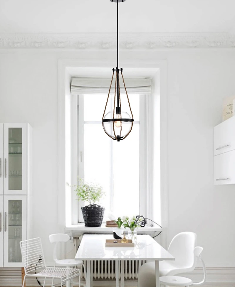 Home Accessories 11" Medeia 1-Light Indoor Pendant Ceiling Light