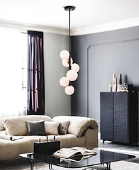 Home Accessories 11" Tsukiko 6-Light Indoor Chandelier