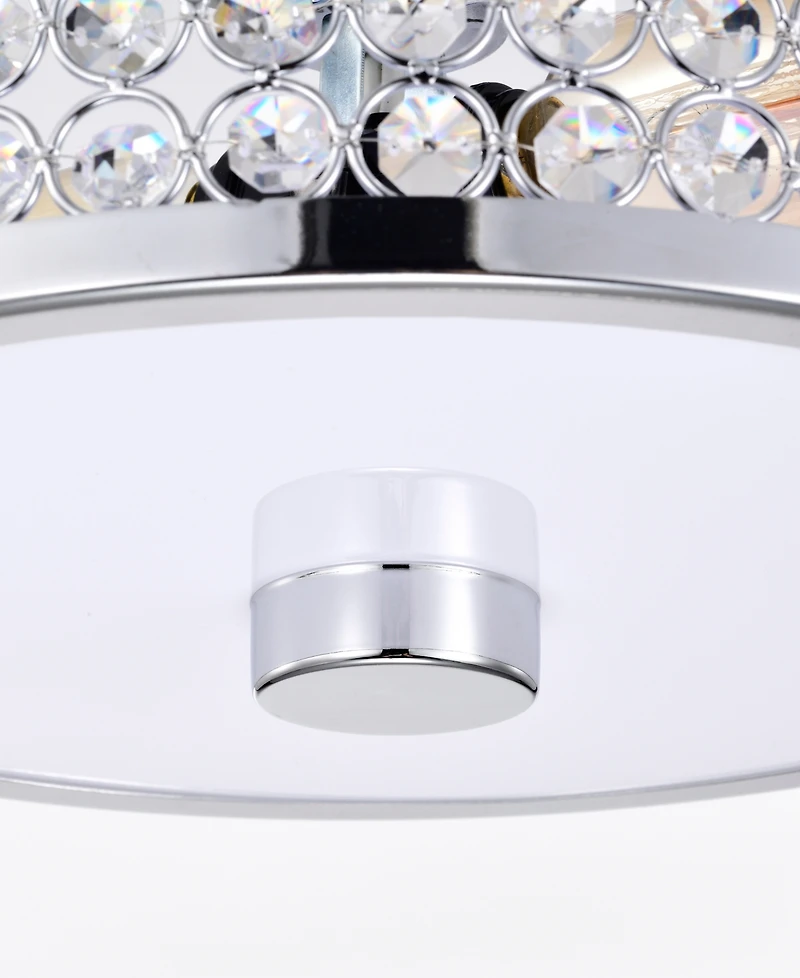 Home Accessories 12" Eudocia 2-Light Indoor Chandelier