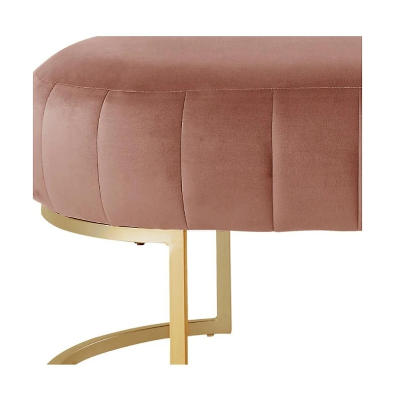Tufted Velvet Upholstered Bench – Luxurious Accent Seat for Bedroom, Entryway, or Living Room Decor