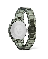 Daniel Wellington Women's Chronograph Green Plastic Watch