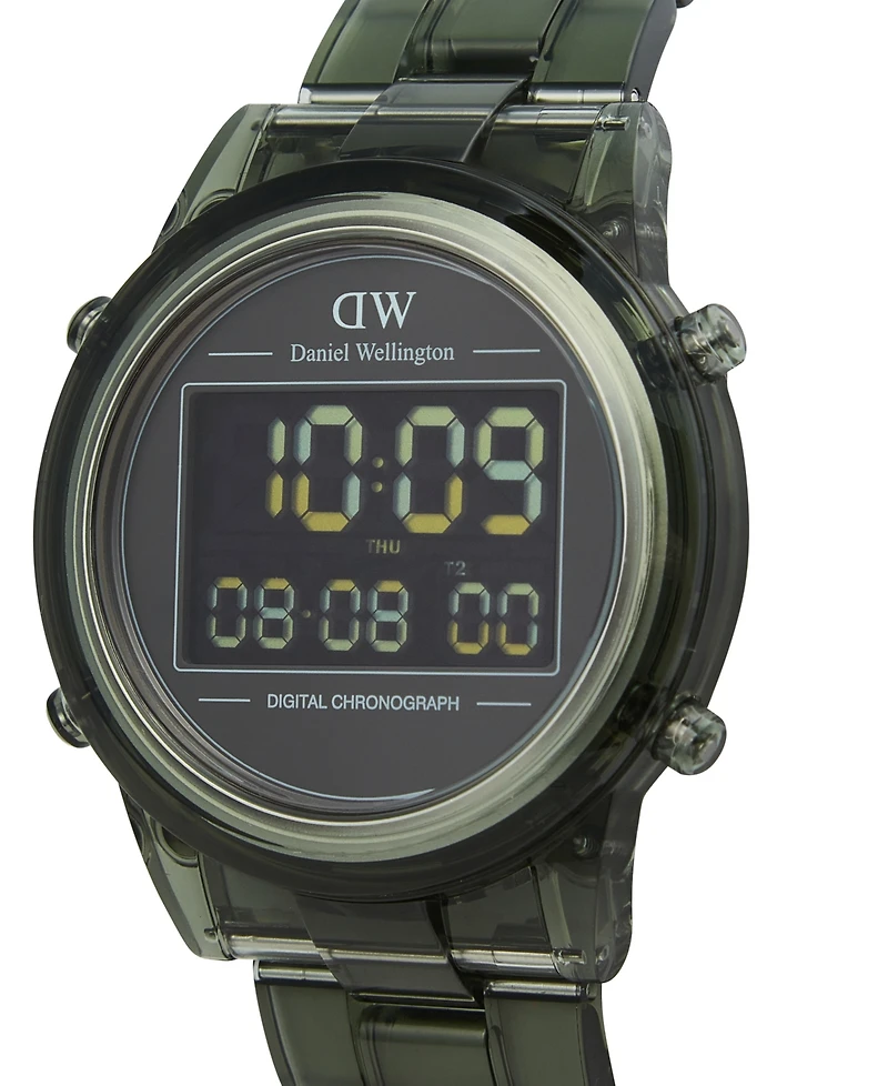 Daniel Wellington Men's Chronograph Green Plastic Watch